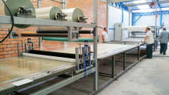 FRP fiberglass sheet making machine / tile forming machine / roof sheet making machine