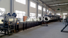 FRP gutter production line