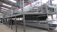 double-layer roofing sheet production line