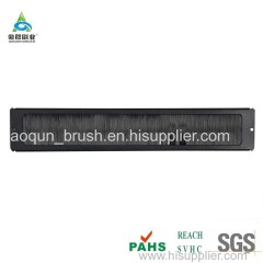 rackmount brush strip panel