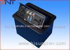 HDMI Universal Standard Pop Up Power Socket Aluminum Alloy 150*120*135mm