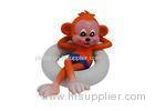 Rubber Colour Changing Cool Bath Toys 3 Year Old With Swim Ring Monkey Figure Style