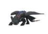 Environment Protect PVC Disney Plastic Dragon Toy Figures Natural Black 4 Inch