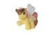 Short Comfortable Flocked Vivid Stuffed Animal Toys Light Yellow Environmental Friendly