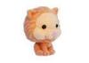 Cartoon Orange Stuffed Lion Toy Plastic Small Capsule Forest Stuffed Animals