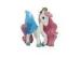 White Body Unique Plastic Figures Toys Comfortable Touch With Abs Eyes