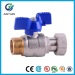 Brass Water Meter Ball Valve with Female and Free Nut