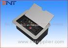 Panel Cover Tabletop Flip Up Power Outlet Box Aluminum Alloy For Office Furniture