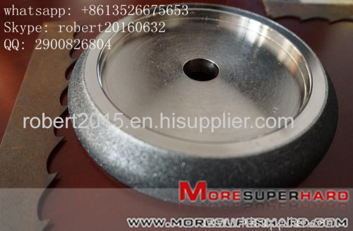 CBN grinding wheel for band saw blades