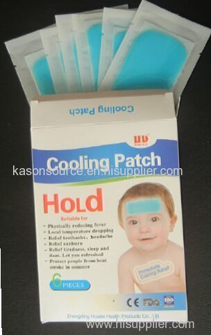 Direct factory baby fever patch baby cooling patch cool patch for kids