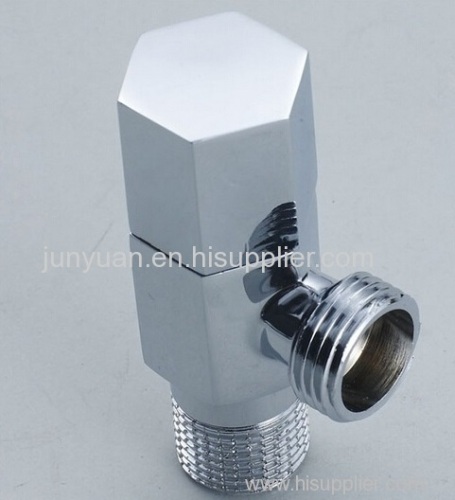 HEXANGULAR BRASS ANGLE VALVE