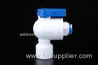 RO Water System 3.2 G Water Tank Ball Valve Plastic Quick Connect Fittings