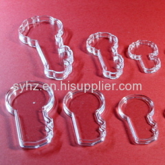 Acrylic key shape capsule