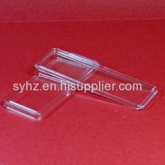 Acrylic rectangle coin capsule