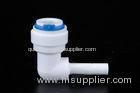 230 PSI Water Fittings Quick Connect Elbow Stem Adapter 1/4" Tube O D 1/4" Stem