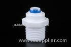 Circle Head Code Male Hose Connector Plastic Quick Connect Fittings For Water