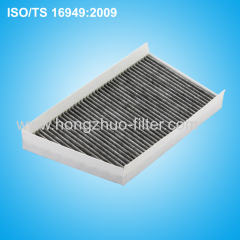 Active carbon Cabin filter Manufacturer for car