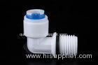 Water Treatment Plastic Quick Connect Fittings Female Quick Coupler Aging Resistance