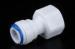Straight Female Plastic Quick Connect Fittings Water Purifier Parts Circle Head
