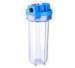 Single O Ring Cartridge Water Filter Housing 10 Inch 120F Max Sustained Temperature
