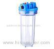 Single O Ring Cartridge Water Filter Housing 10 Inch 120F Max Sustained Temperature
