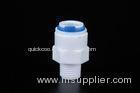 Male Quick Connect Plastic Push Fit Pipe Fittings For Water Dispenser