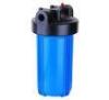 Household 10 Inch Filter Housing / Water Filter Cartridge Housing With 3 4 Thread Inlet Outlet