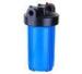 Household 10 Inch Filter Housing / Water Filter Cartridge Housing With 3 4 Thread Inlet Outlet