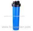 PVC Big Blue Water Filter Housing 20 " Length 50 C Max Operating Temperature