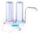 Clear Plastic AS PP Household Water Purifier With Spanner / Inlet Valve
