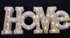 Customized 12 Inch LED Letter Lights Battery Powered For Holiday Decoration