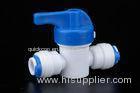 Lightweight Plastic Water Shut Off Valve Drinking Water Solenoid Hand Valve