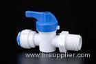 External Thread Manual Flush Water Storage Tank Ball Valve 0.1 - 0.3 Mpa Pressure