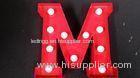 12'' / 9'' LED Marquee Alphabet Letters With Light Bulbs For Home Decoration