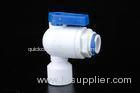 White 1 4 Inch Quick Connect Water Storage Tank Ball Valve Female Thread