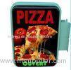 Restaurant Vacuum Formed Double Sided LED Light Box Wall Mounted 4 Color Silk Screen