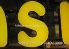 Customized Face Lit 3D Illuminated Sign Letters For Hospital / School / Building