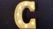 Vintage 12" Marquee Led Backlit Sign Letters Alphabet Light Up Letter Sign