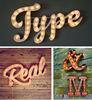 Bright Metal LED Marquee Letters With Lights And Timer For Stands Or Hangs