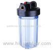 Clear Jumbo Plastic Water Filter Housing 10 Inch 115Psi Maximum Pressure