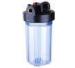 Clear Jumbo Plastic Water Filter Housing 10 Inch 115Psi Maximum Pressure