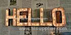 Customized Rustic Metal Marquee Letter Lights for Wall Decoration 12