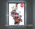 Advertising Poster Slim Crystal LED Light Box With Acrylic Frame for Indoor Display