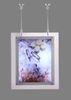 A3 Size LED Crystal Light Box Backlit Poster Frame Double Sided Hanging For Advertising