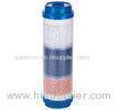 Cylindrical Water Filter Replacement Cartridges / Carbon Filter Cartridge With Tourmaline Ceramic Ba