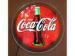 Round Crystal LED Light Box Wall Mounted Single Sided For Decoration
