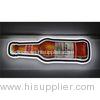 Super Thin Crystal LED Light Box Sign Panel For Advertising Bottle Shape