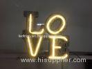 Beautiful LED Lighted Love Letters / Wedding Marquee Letters AC Plug Power