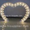 Romantic Wedding Decorations Marquee Letter Lights Heart Shape Freestanding