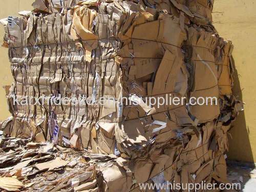 OCC Waste Paper in Bales (Cardboard)